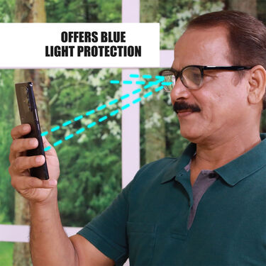 Daily Use Adaptive Power Reading Glasses B1 G2 Free (3RG2)