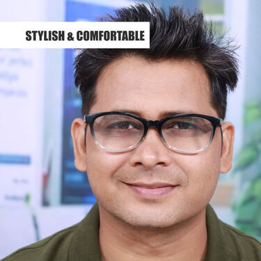 Daily Use Adaptive Power Reading Glasses B1 G2 Free (3RG2)