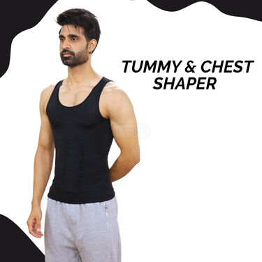 Instant Tummy & Chest Shaper For Men BOGO (SV1)