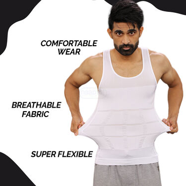 Instant Tummy & Chest Shaper For Men BOGO (SV1)